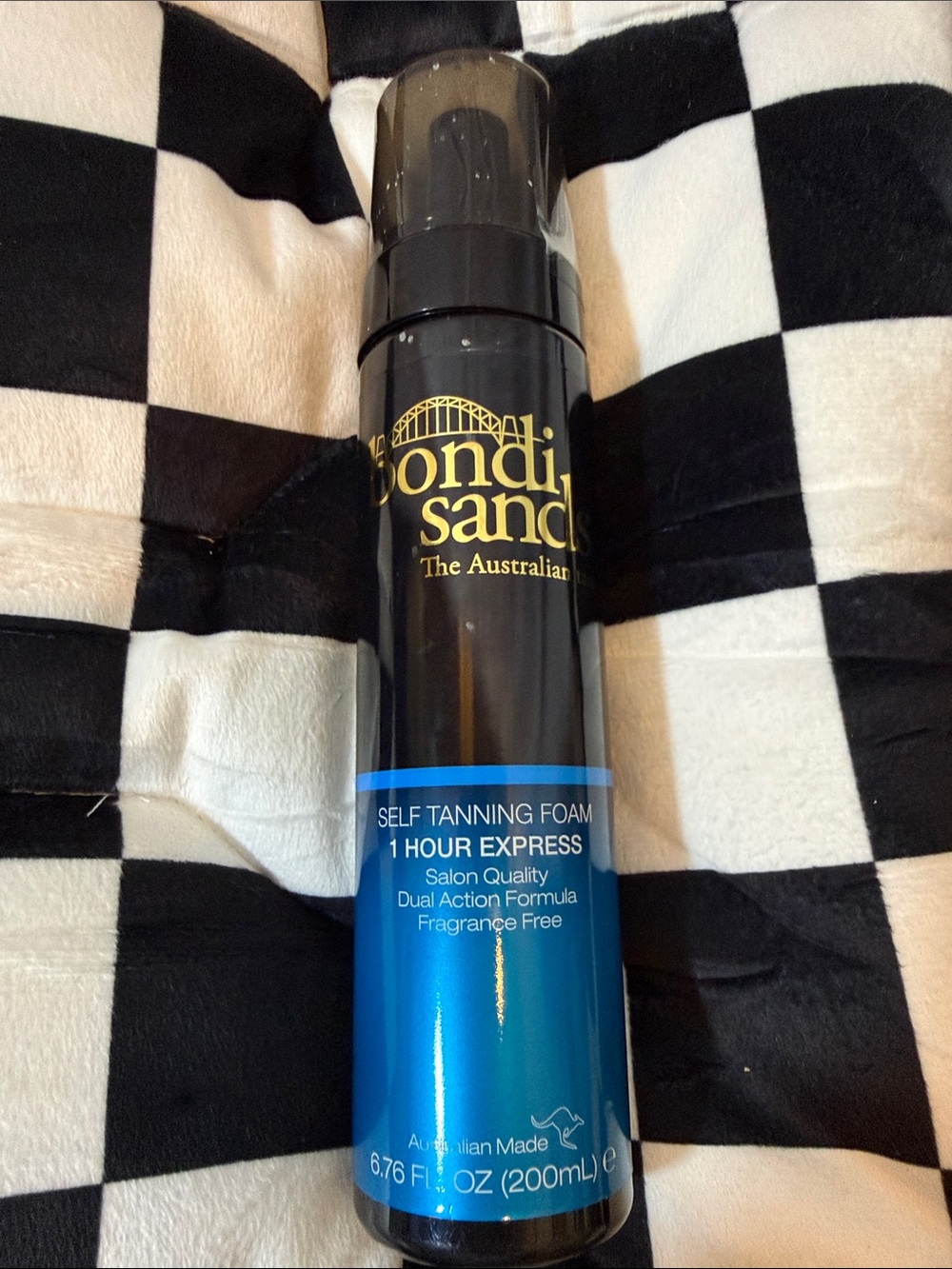 Bondi Sands Self Tanning Foam - Black & Blue Bottle